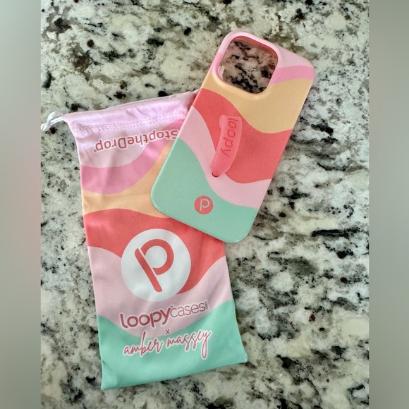 Other - Loopy Sweet Sorbet X Amber Massey iPhone 15 pro righty case